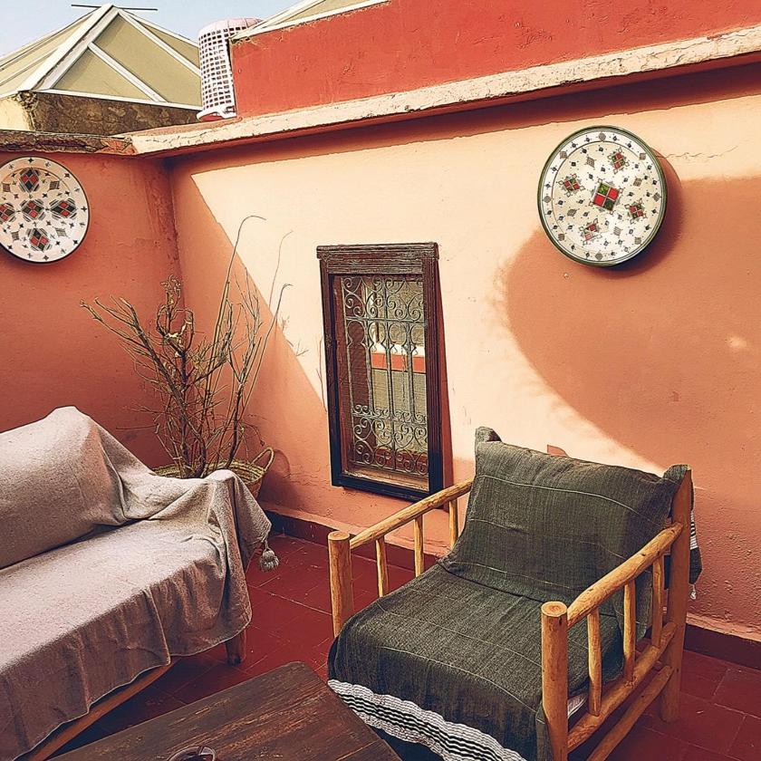 Riad Traditionnel De Charme 3 Chambres Marrakesch Exterior foto