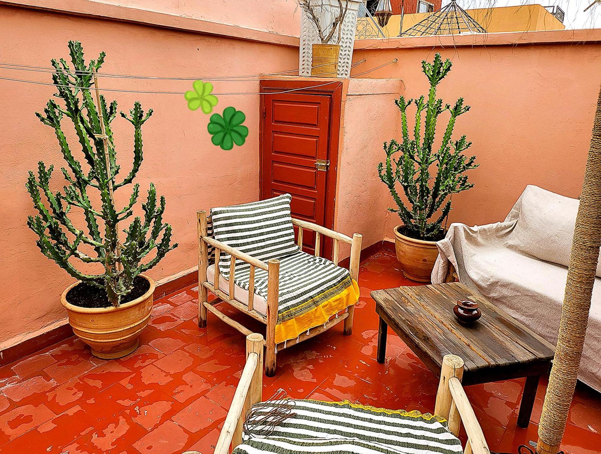 Riad Traditionnel De Charme 3 Chambres Marrakesch Exterior foto